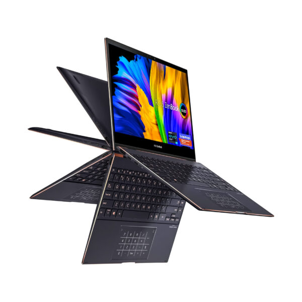 ASUS ZenBook Flip S UXF3000E - 11th Gen Intel(R) Core(TM) i7 - 1165G7, 16GB DDR5 RAM, 512GB NVMe SSD, 13.3-INCH X360 4K (OLED) Touch Screen Display, Intel(R) Iris(R) Xe Graphics